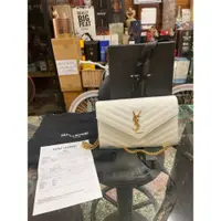 在飛比找iOPEN Mall優惠-二手精品 YSL 聖羅蘭 377828鏈條包 肩背包 斜背包