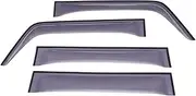 Compatible for Hummer H3 H3T 2005-2009 Car Wind Shields Sun Rain Guards Side Wind Deflector ABS Exterior Accessories 4 Pcs