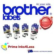 5 Brother Label DK-22205 DK22205 White Continuous Paper Roll 62mm x 30.48m QL570