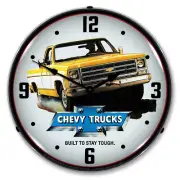 1979 Chevrolet Truck, Lighted Backlit LED Clock GM Licensed Free Shipping