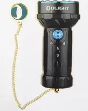 Olight Marauder Mini Black Bookmark with Olight Logo