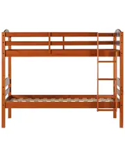 Walker Edison Twin/Twin Solid Wood Bunk Bed