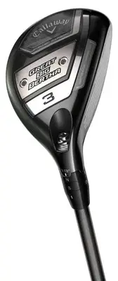 Left Handed Callaway Great Big Bertha 23 18* 3H Hybrid Senior Graphite New