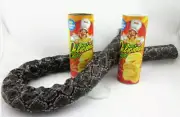 Hallowen Magic Snack Chips Can Flexible Spring Snake Trick Joke Gag Toy Kids G