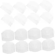 [FOMIYES] 25pcs Disposable Chef Hats Non Woven White Cooking Hats for Baking Birthday Parties and Role Playing Activities Soft Skin Safe Material