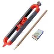 Contour Gauge with Adjustable Lock Precise Profile Scribe Ruler for xiNmz
