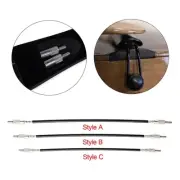 Stainless Steel Violin Tailpiece Gut Cord Pull Plate Tail Rope for DIY Parts