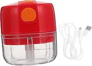1Set Mini Wireless Electric Garlic Masher Portable Food Processor for Food and Kitchen Use Capacity Rechargeable Compact Design