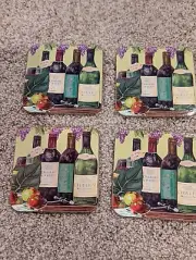 Wine Bottle Cork backed coasters