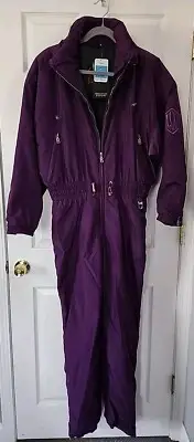 NEW with Tags Bogner Ski Suit OnePiece Purple Womens Size 12 LONG Joan Thylmann