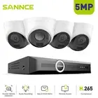 SANNCE 5MP 8CH NVR PoE Security Camera System Home Surveillance Motion Alarm