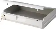 SFW205 Locking Drawer for Fireproof Waterproof Safes, White Plastic Shelf