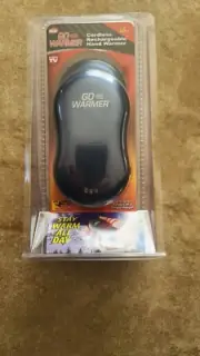 Go Warmer Hand Warmer As Seen On TV Cordless Rechargeable Hand Heater 2 PACK