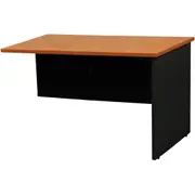 LOGAN REVERSIBLE RETURN 900mm W x 600mm D x 730mm H Beech & Ironstone