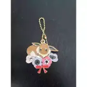 Eevee Pokemon metal keychain Pokemon Banpresto Ichiban Kuji