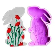 Rabbit Resin Molds for Making Soap Chocolate Cake Fondant Decorations
