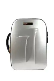 Bam TREK3028S New Trekking Double Clarinet Case Bb & A - Brushed Aluminum