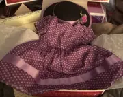 American Girl ADDY'S SUNDAY BEST OUTFIT with HAT - New in Box Retired