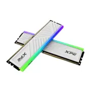 Adata 32GB (2x16GB) Gammix D35G RGB DDR4 Memory, 3600Mhz CL18 RAM White