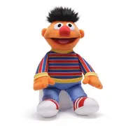 Sesame Street Ernie Soft Toy Plush 24cm Huggable Character