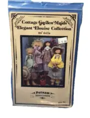 VTG Cottage Garden Maids ￼ Elegant Eloise, 24 Inch Doll Pattern ￼by Putman