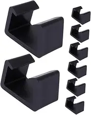 Yardenfun Sturdy Rattan Chair Fasteners 8pcs Sectional Sofa Clips Lock for Outdoor Patio Easy to Install Furniture Connectors