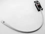KNOG PARTY FRANK 620mm Cable Bike Lock With Bracket White Keyed Steel NEW