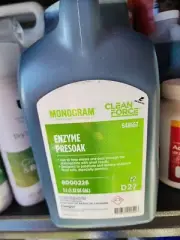 Monogram Clean Force 648667 D27 EZ Enzyme Presoak 5 Liter 1.32 Gallon - New