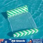 -auFloating Bed Inflatable Mattress Swimming Pool Beach Water Lounges (Green)