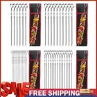 Kabob Skewers Stainless Steel Grilling Skewers Metal Skewers Kitchen Accessories