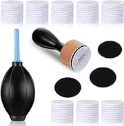 54 Pieces Alcohol Ink Blower Applicator Tool Set, Include Round Blending Tool Ranger Mini Blending Tool Air Blower Mini Ink Blower Felts Replacement Foams for Card Making Embossing Painting Rendering