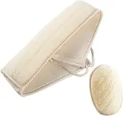 WOONEKY Shower Back Exfoliator Pcs Bathing Long Back Scrubber Exfoliating Body Scrub Sponge