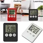 Large LCD Digital Kitchen Cooking Timer Count Down Alarm Timers Clock Small F5F3