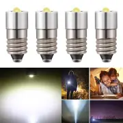 4Pcs 3W E10 Mag Light LED Bulbs Converter Torch Bike Maglite Bulb AC DC 6-24V