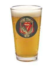 Rolling Stones (The Stones) - Rock and Roll - 16oz Pint Beer Glass Pub Barware