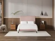My Style Tapered Headboard & Standard Base - Double / Rosewater / Slimline Base