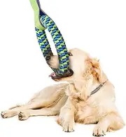 Bullymake Dog Toys for Aggressive Chewers - Tug of War & Teeth Cleaning - Medium & Large Dogs