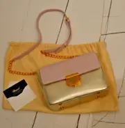 €1700 New Chopard Handbag women's Leather pink 100% Authentic