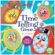Learn to Tell Time Educational Children's Game Ages 5yrs + by Eeboo