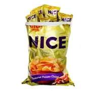 21 Packets of Kitco Nice 14g شبس نايس Chicken Flavor Potato Chips