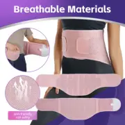 Adjustable Low Back Brace Support Lumbar Waist Belt For Men Women Pain Relief