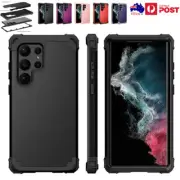 For Samsung S25 S24 FE S23 S22 S21 Ultra Plus Shockproof Heavy Duty Case Cover