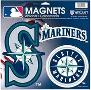 WinCraft MLB Seattle Mariners Vinyl Magnet, 11 x 11