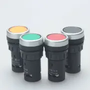 1PCS Common Type Push Switch 10A 380V Industrial Control Red/Green/Yellow/Black