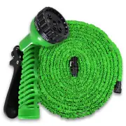 B2G1 Free 100 Feet 100' Expandable Flexible Garden Water Hose+Spray Nozzle Green
