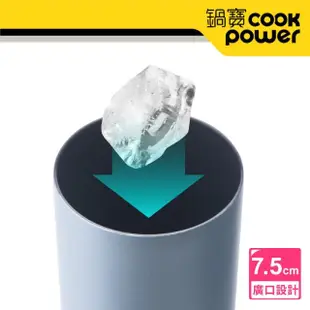 【CookPower 鍋寶_買1送1】真空陶瓷冷熱兩用杯680ml(保溫杯 保溫瓶)