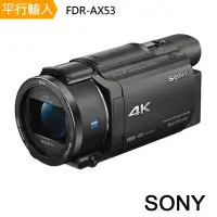 在飛比找Yahoo奇摩購物中心優惠-Sony HDR-AX53數位攝影機 中文平輸