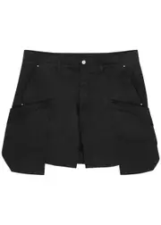 Rick Owens Stefan Stretch-cotton Cargo Shorts - Black - 34 (W34 / L) 34 (W34 / L)