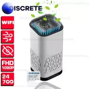 WIFI Home Air Purifier Spy Camera 64GB Device LIVE VIEW Security LIVE Spy Hidden
