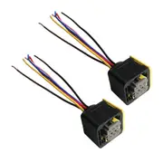 2Pcs 6Pin Connector For Scania Truck Accessories Corner Headlight Light Plug Socket Wire Parts